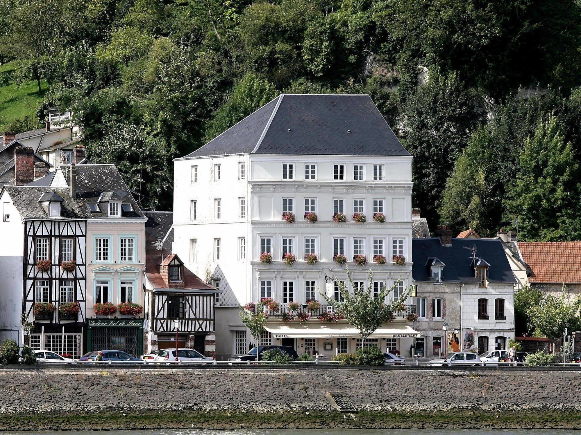 Hôtel le Bellevue La Bouille Exterior foto